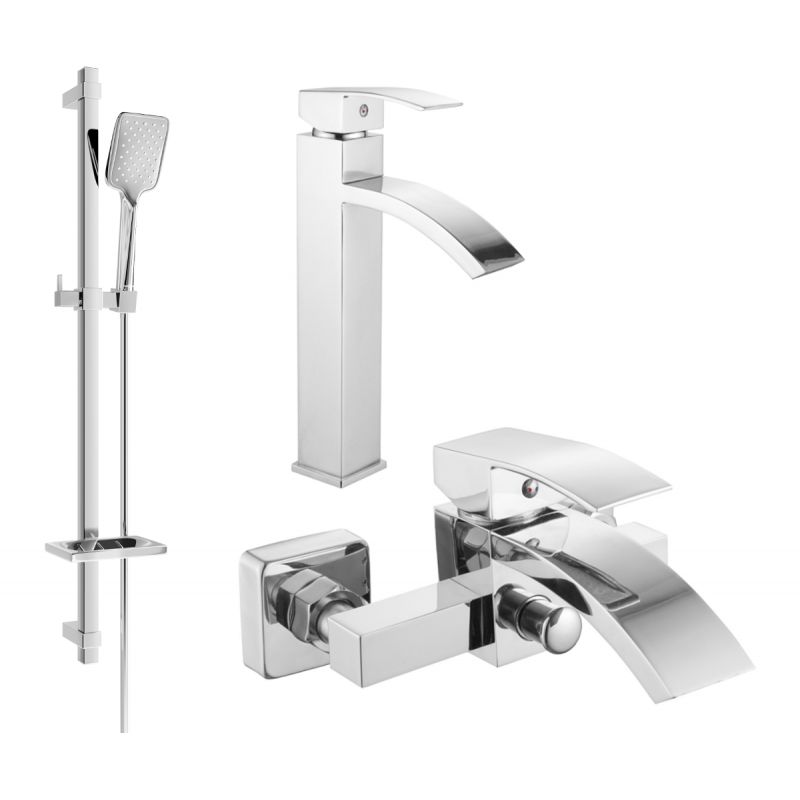 Zestaw wannowy Mexen Libra chrom 745113DQ62-00 1 szt.