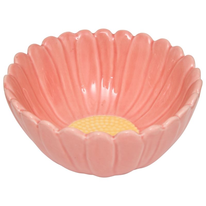 Miska Fleur Secret de Gourmet różowa z kamionki 350 ml 1 szt.