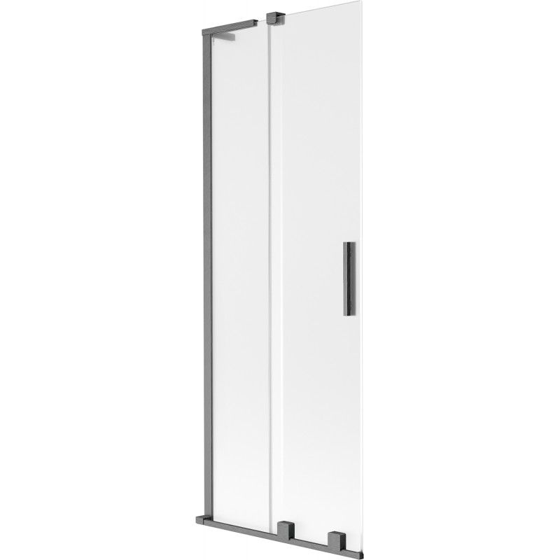 Parawan nawannowy rozsuwany Mexen Velar L gun gray 70x150 cm 1 szt.