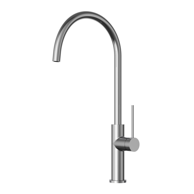 Bateria kuchenna Kran Chrom Granitan Wylewka Obrotowa Stojąca Prestige SLIM 1 Szt.