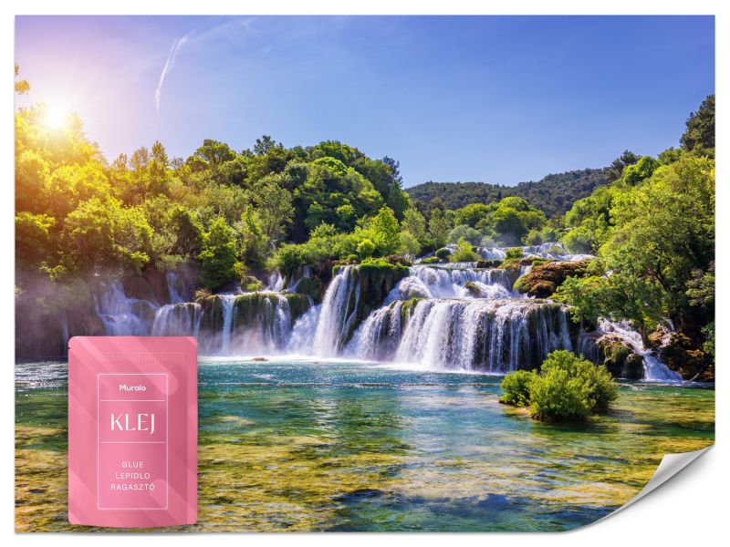 Fototapeta Muralo Piękne Wodospady 100x70 cm 1szt.