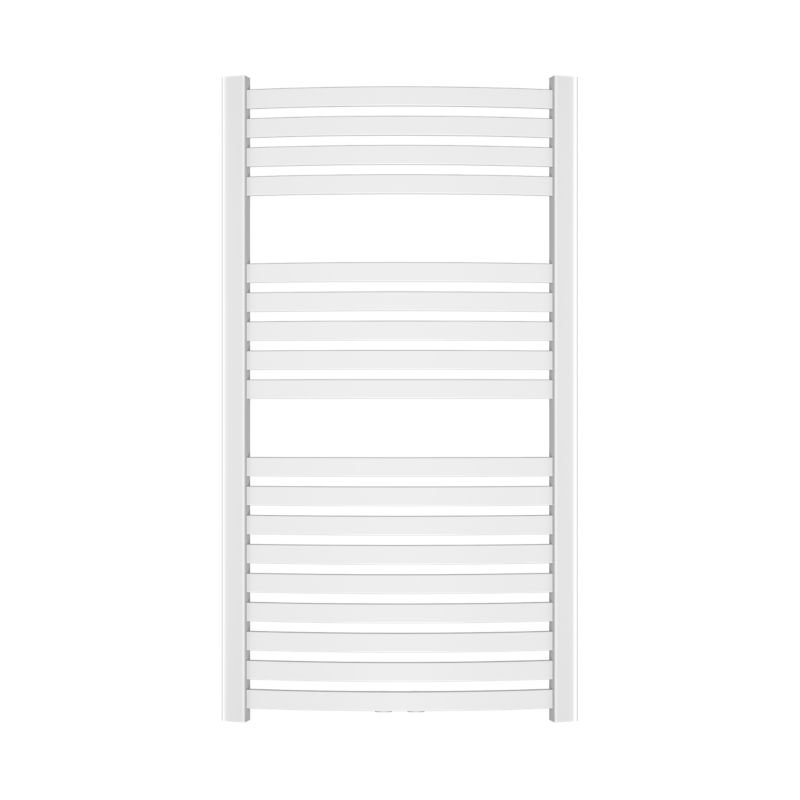 Grzejnik łazienkowy wodny Invena 538 W 446x1000 mm biały dekoracyjny 1 szt