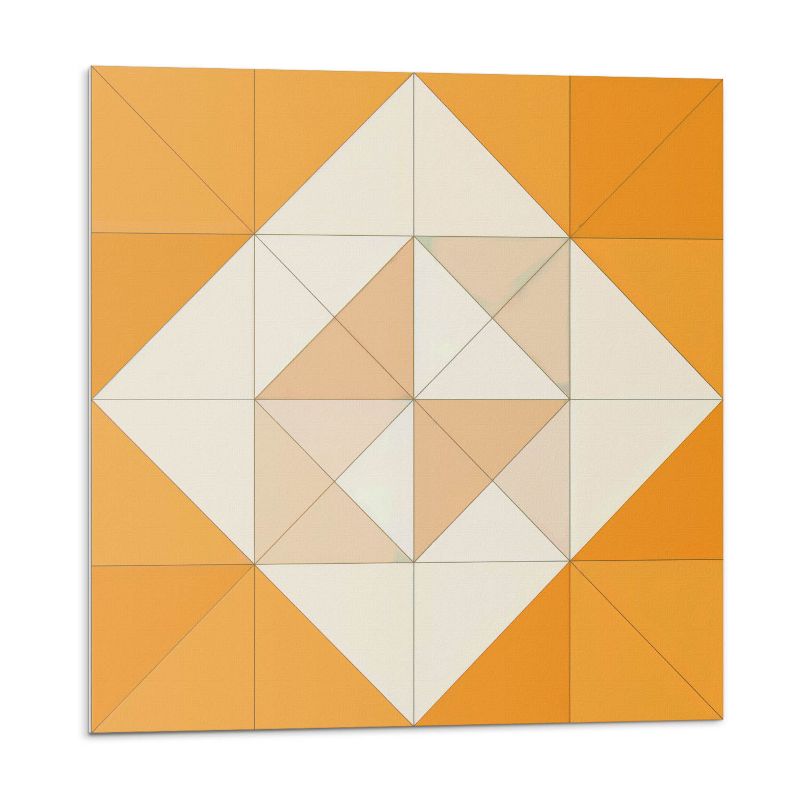 Kafelki samoprzylepne Wallfluent 50x50 cm Romby w nowoczesnym stylu graficznym 4 szt.