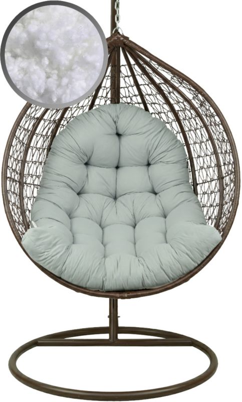 Poduszka AMPO do huśtawki ogrodowej jasny szary 1 szt.