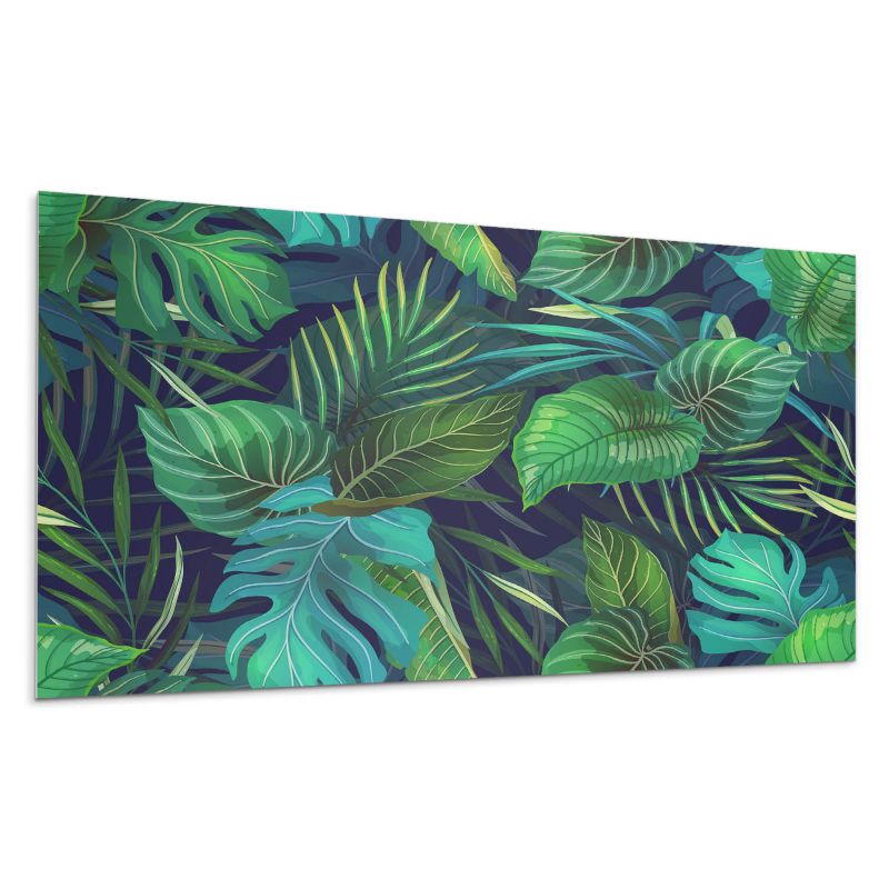 Kafelki samoprzylepne Wallfluent 60x30 cm Gęstwina tropikalnych liści 6 szt.