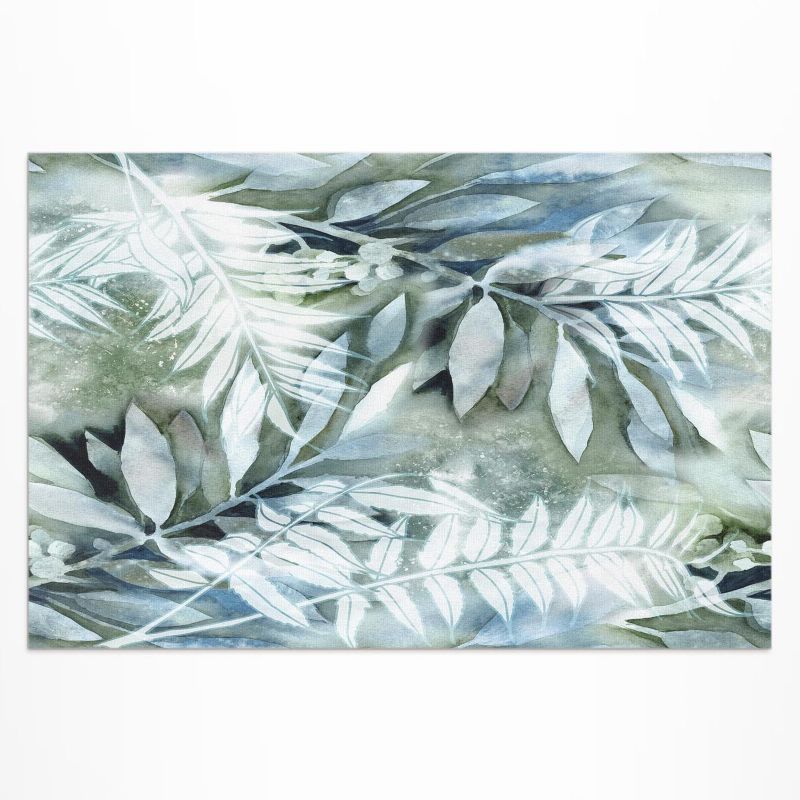 Balkonowy Dywan Winylowy Wallfluent 80x120 cm Akwarelowe gałązki 1 szt.