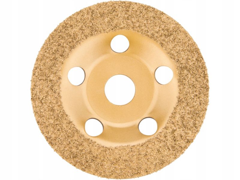 Tarcza diamentowa ściernica 125mm P45 EXTOL PREMIUM do szlifowania betonu drewna GK GB 1 szt