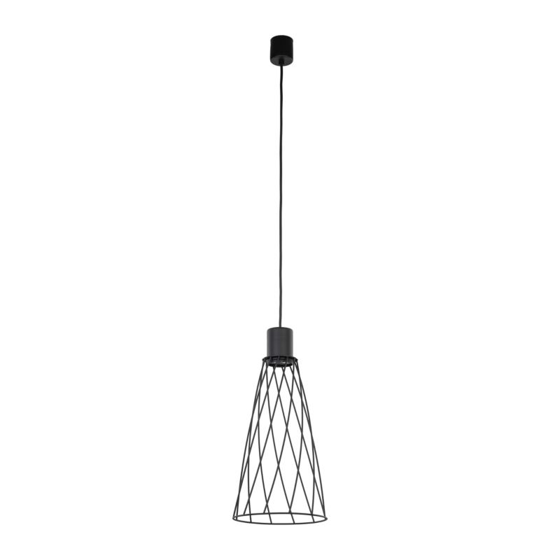 Lampa wisząca Tk-Lighting Modesto Black druciaki - 1szt.