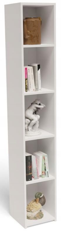 Regał Matkam otwarty 180 cm EX3 biały 1 szt.