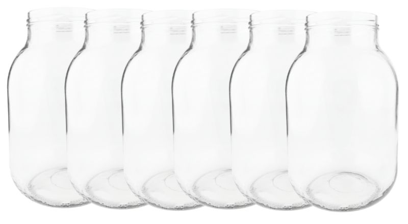 Słoiki MODO24 4000ml 4l soki ogórki cukinia grzyby nalewki 100mm 6 szt.