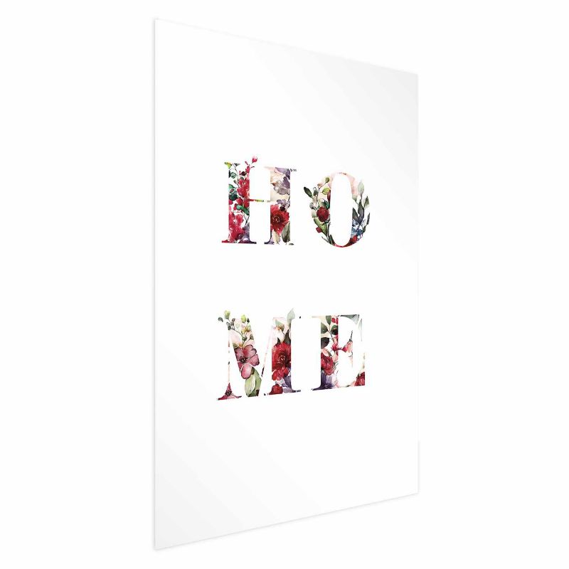 Plakat Artgeist Dom w kwiatach 21x30 cm bez ramy 1 szt