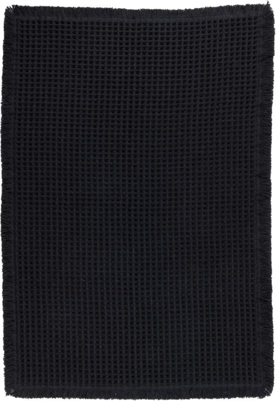 Dywanik Waffle Multidecor uniwersalny 60 x 90 cm czarny 1 szt.