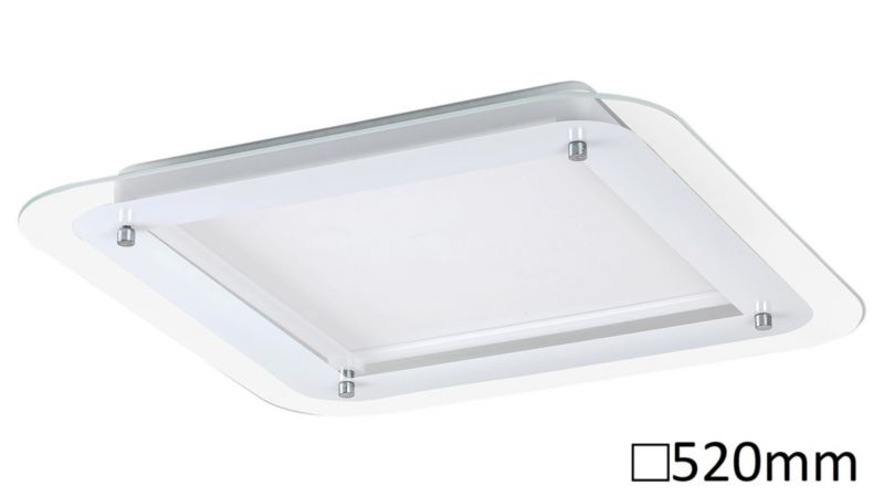 Oprawa sufitowa wpuszczana Rabalux Lorna biała LED 22W 4000K 2200lm IP20 wym: 4,9 x 52 x 52 cm kwadratowa - 1 szt.