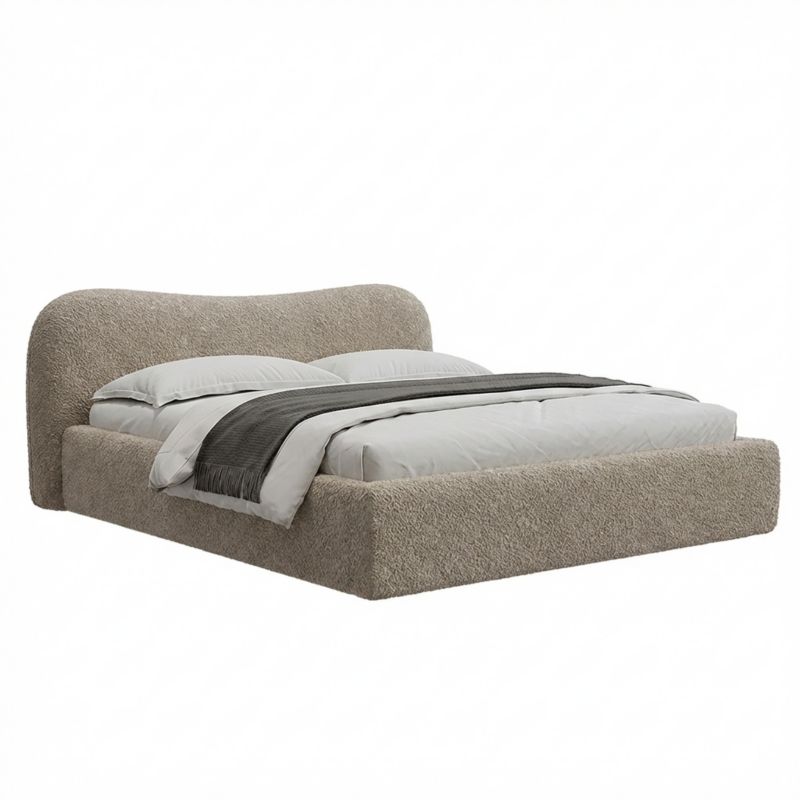 Łóżko Tapicerowane MILANO 160x200 Stelaż Pojemnik Na Pościel Loop 08 1 szt.