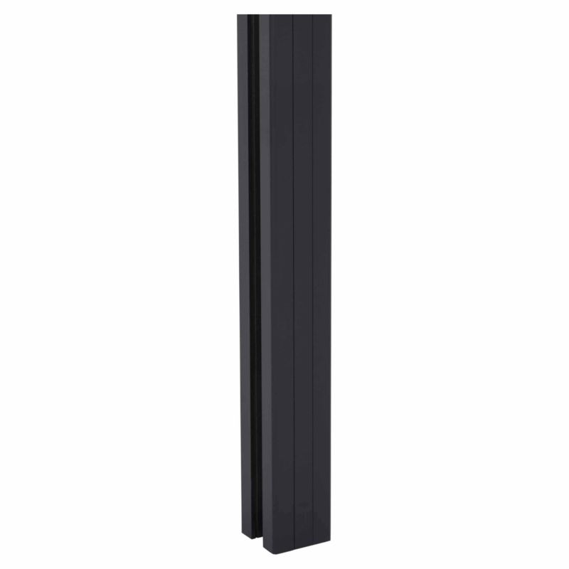 Słupek aluminiowy Klikstrom Neva 7 x 7 x 240 cm szary