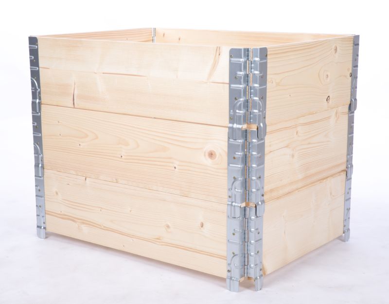 Skrzynia na warzywa MODO24 60x60x80 cm naturalne drewno 1 szt.