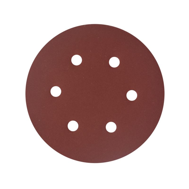 Krążek na rzep Universal 150 mm P320 z otworami 5 szt.