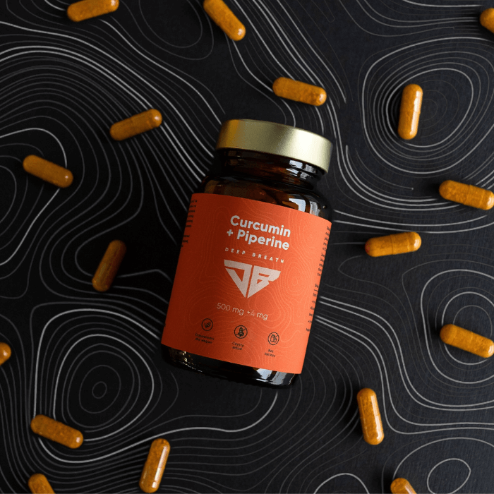 Curcumin + Piperine (kurkumina + piperyna) - Deep Breath