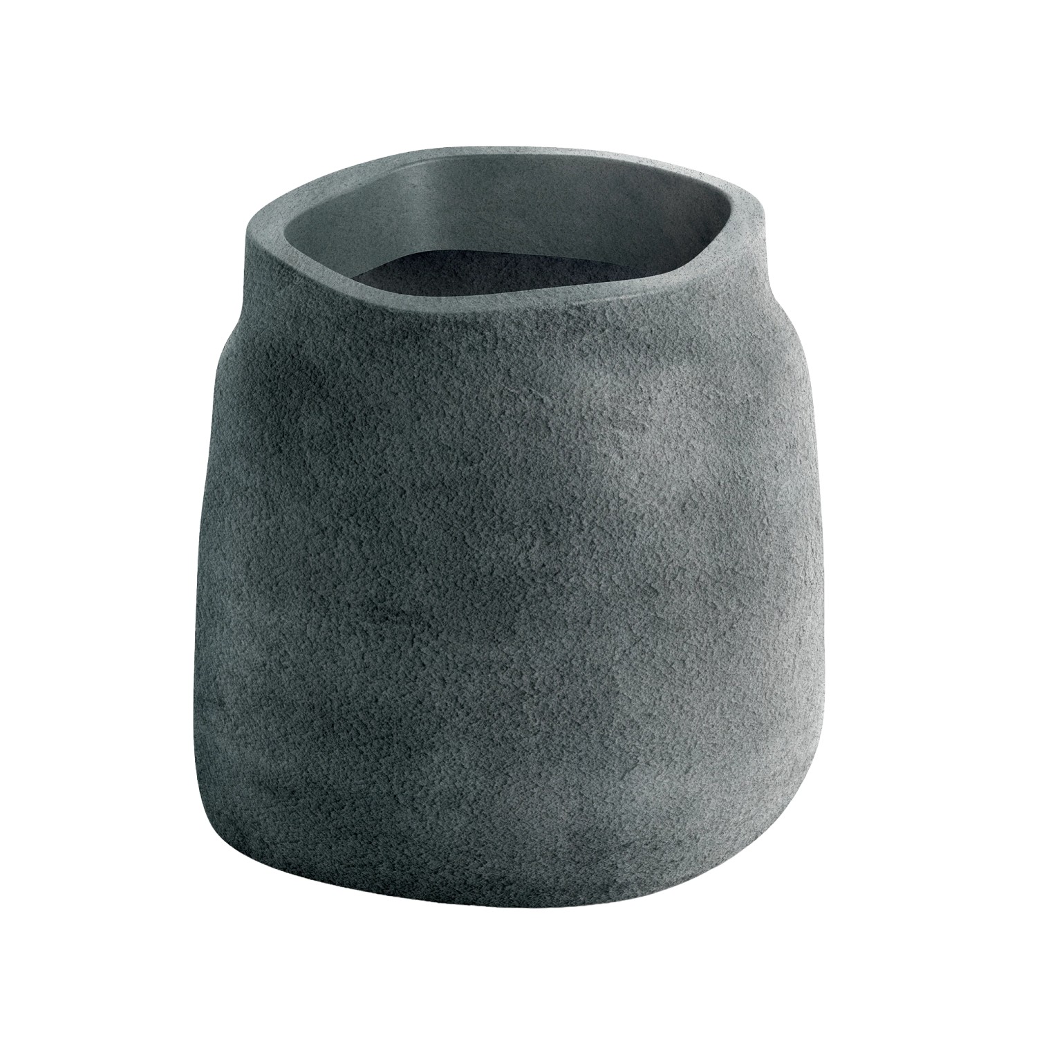 Prosperplast Donica Molta Ethick Boge grafitowa - 38x38x40 cm