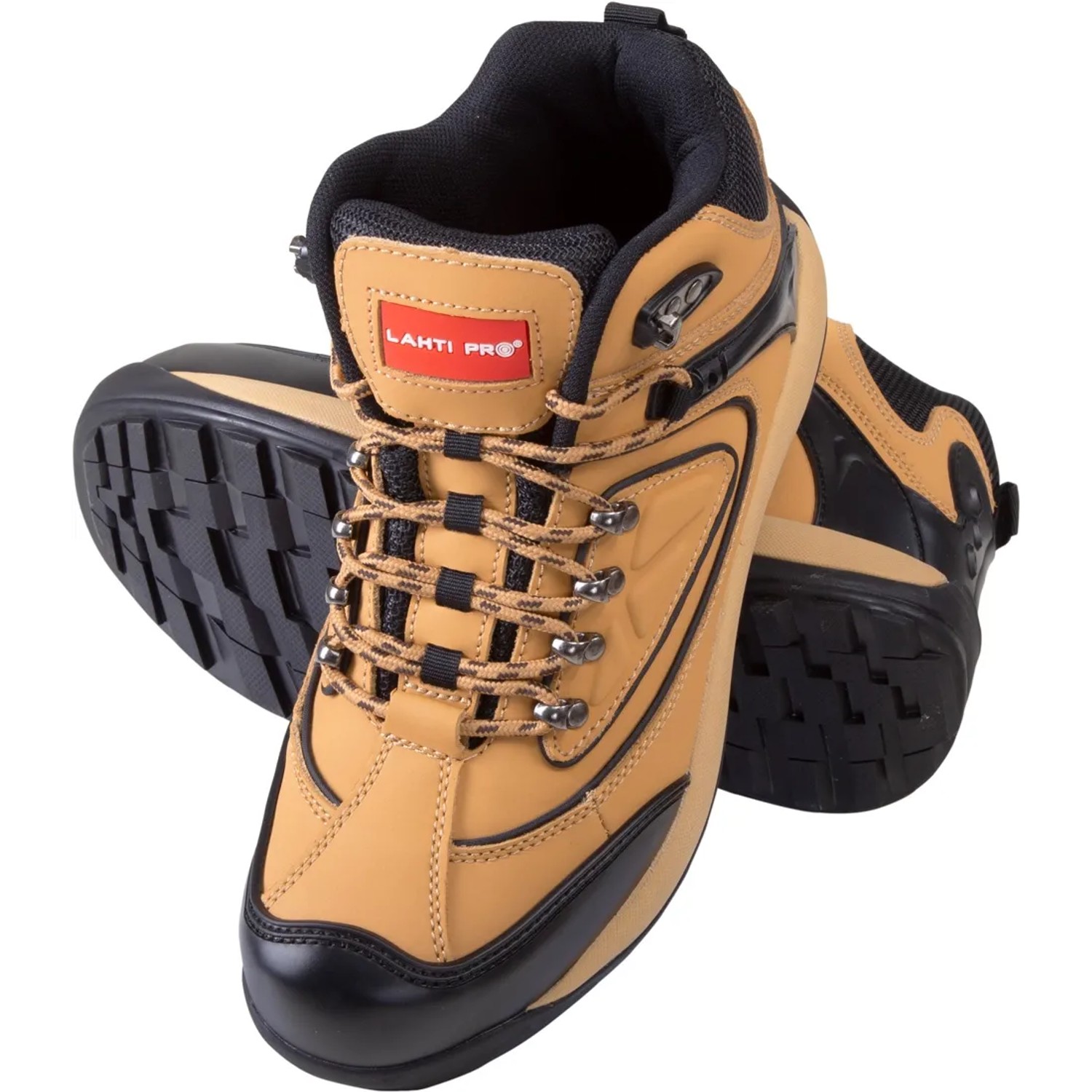 Lahti Pro Trzewiki nubukowe miodowo-czarne rozm. 43