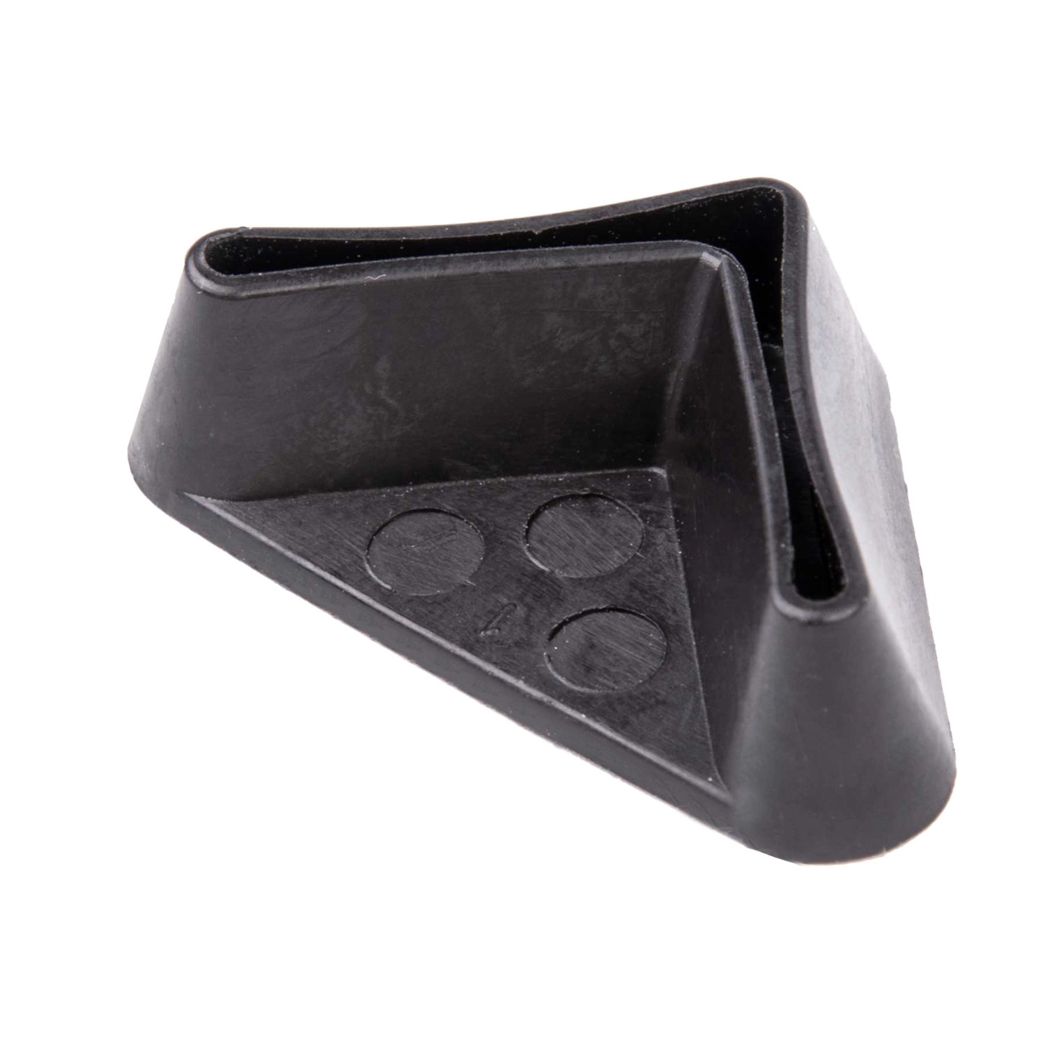 Gust.Alberts Conceptor stopa regałowa czarnna 25x25 mm