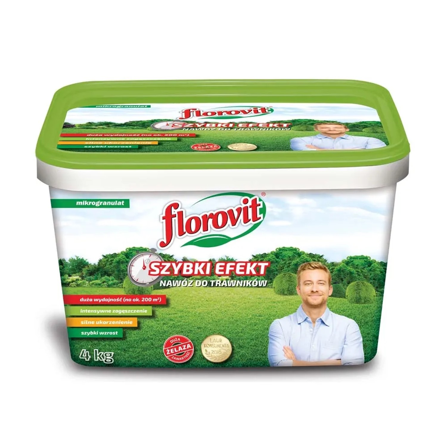 Florovit Nawóz do trawników Szybki Efekt 4 kg.