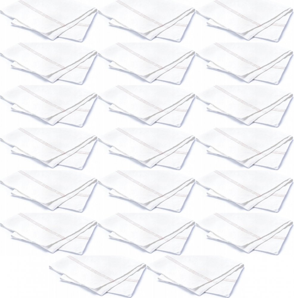 20x Ścierka do podłogi Azur, 60x70cm, 1 sztuka, biały