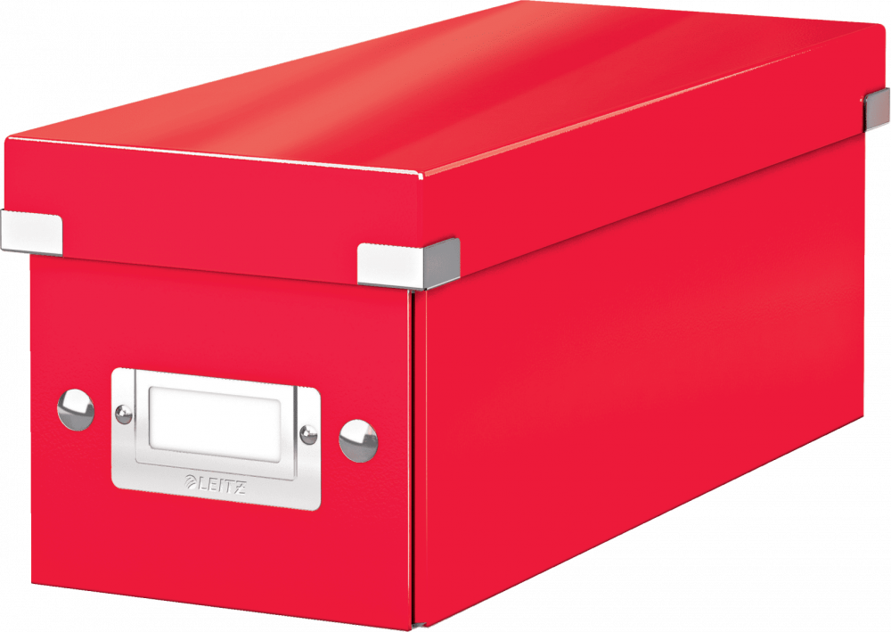 Pudełko do przechowywania Leitz Click&Store, 143x136x352mm, 1 sztuka, czerwony