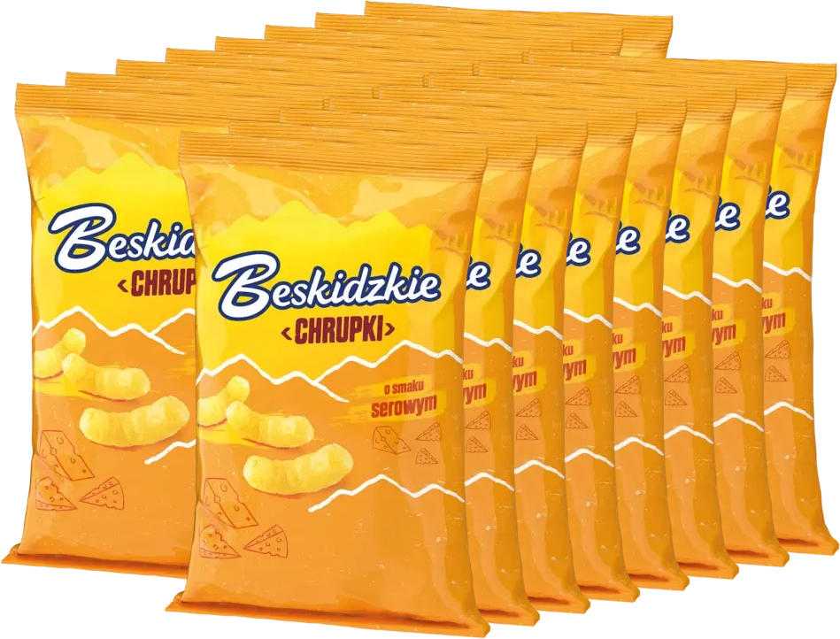 16x Chrupki Beskidzkie Aksam, serowy, 85g