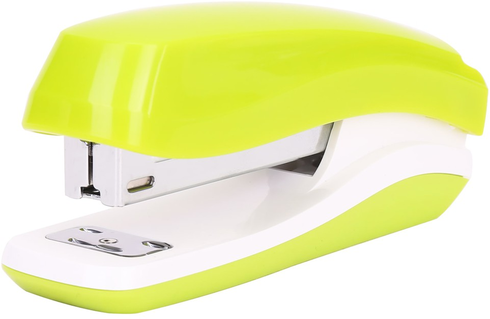 Zszywacz Deli Rio E0350, do 25 kartek, zielony
