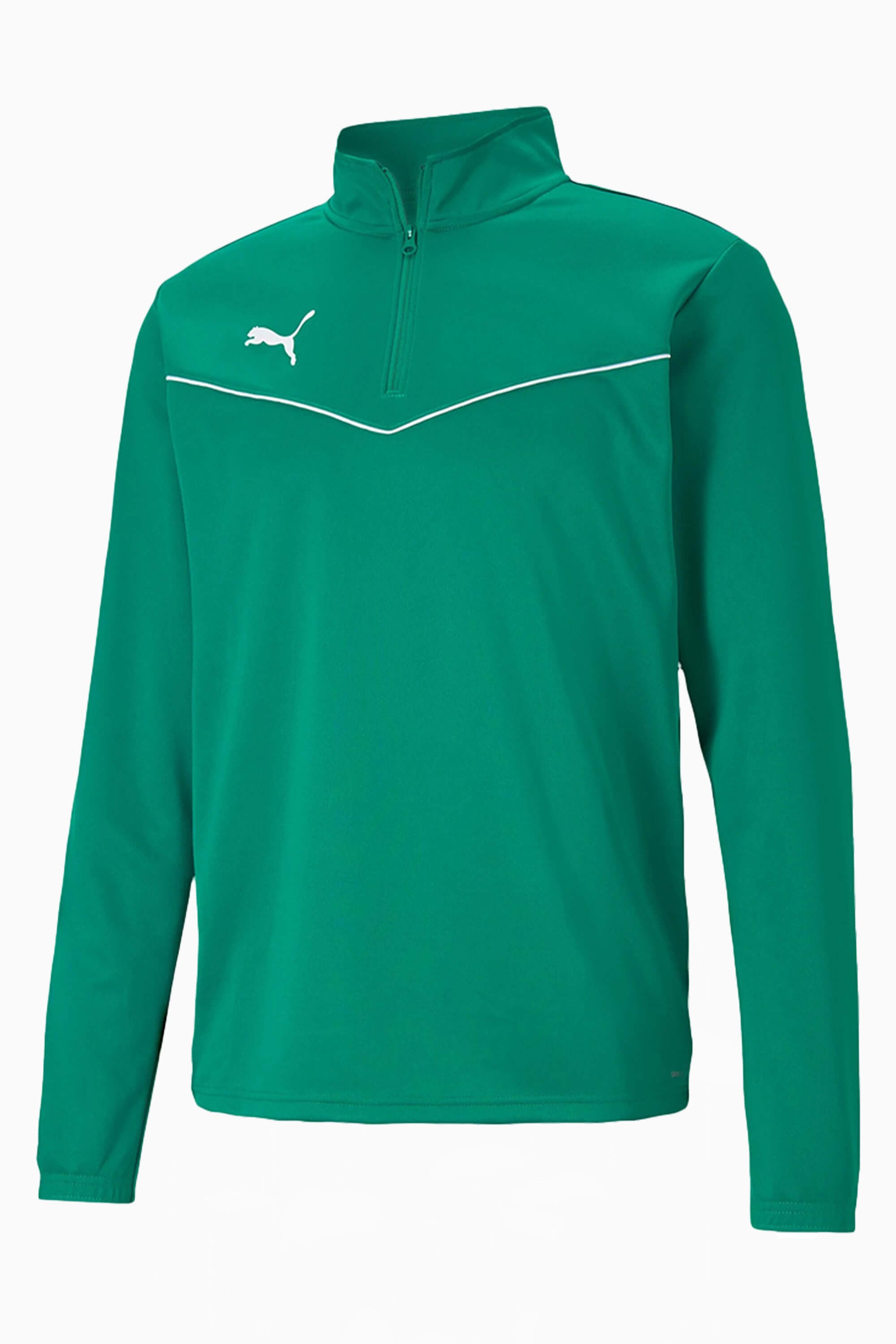 Bluza Puma teamRISE 1/4 Zip Top - Zielony