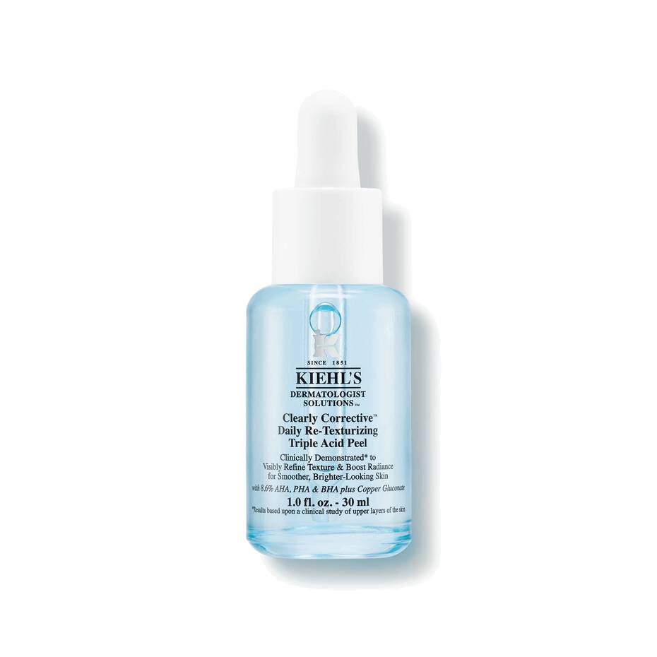 Kiehl's Clearly Corrective Daily Re-Texturizing Triple Acid Peel - Serum kwasowe 30 ml