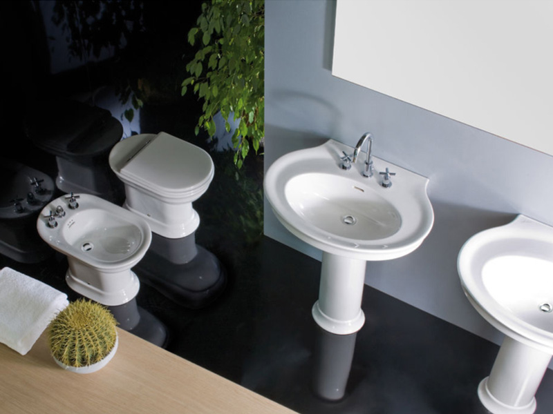 Hatria Dolcevita miska WC stojąca biała YXXN01