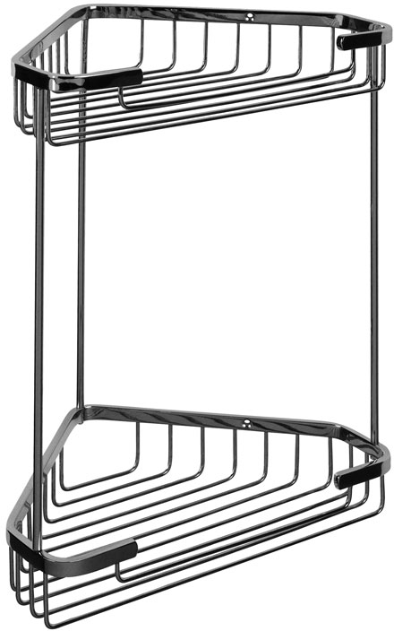 Bisk Niagara półka narożna chrom 00048 - Wysyłka w 24h