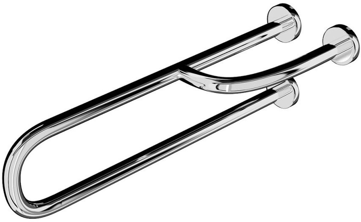 Merida poręcz ścienna 55 cm umywalkowa prawa stal polerowana TPC03