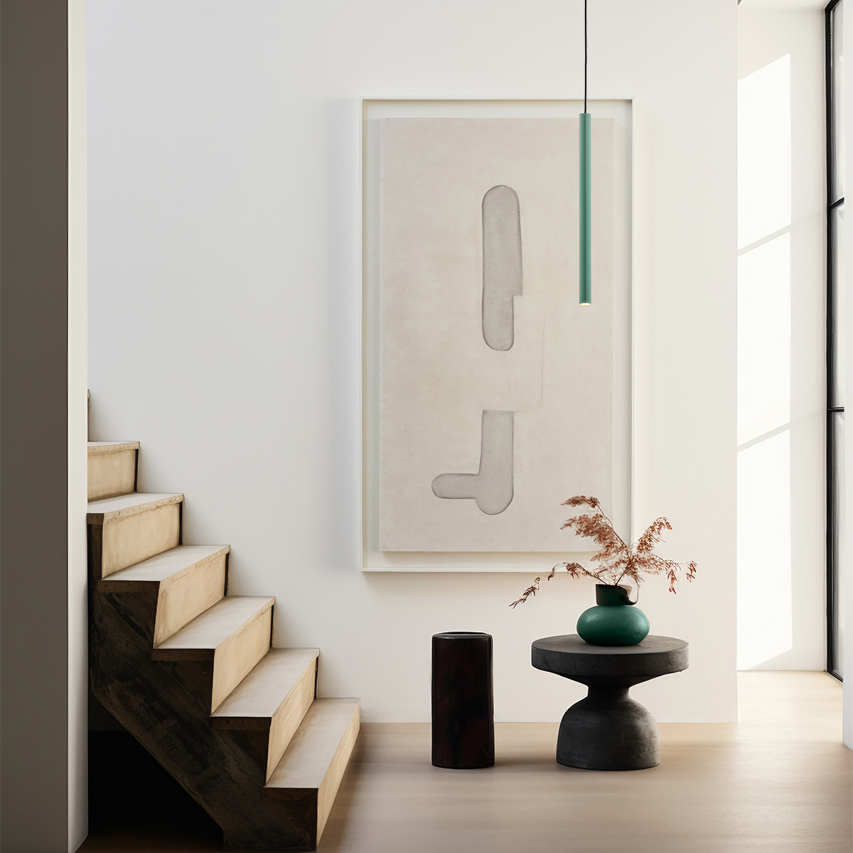 Argon Rio lampa wisząca 1x4,2W LED zielony 8333