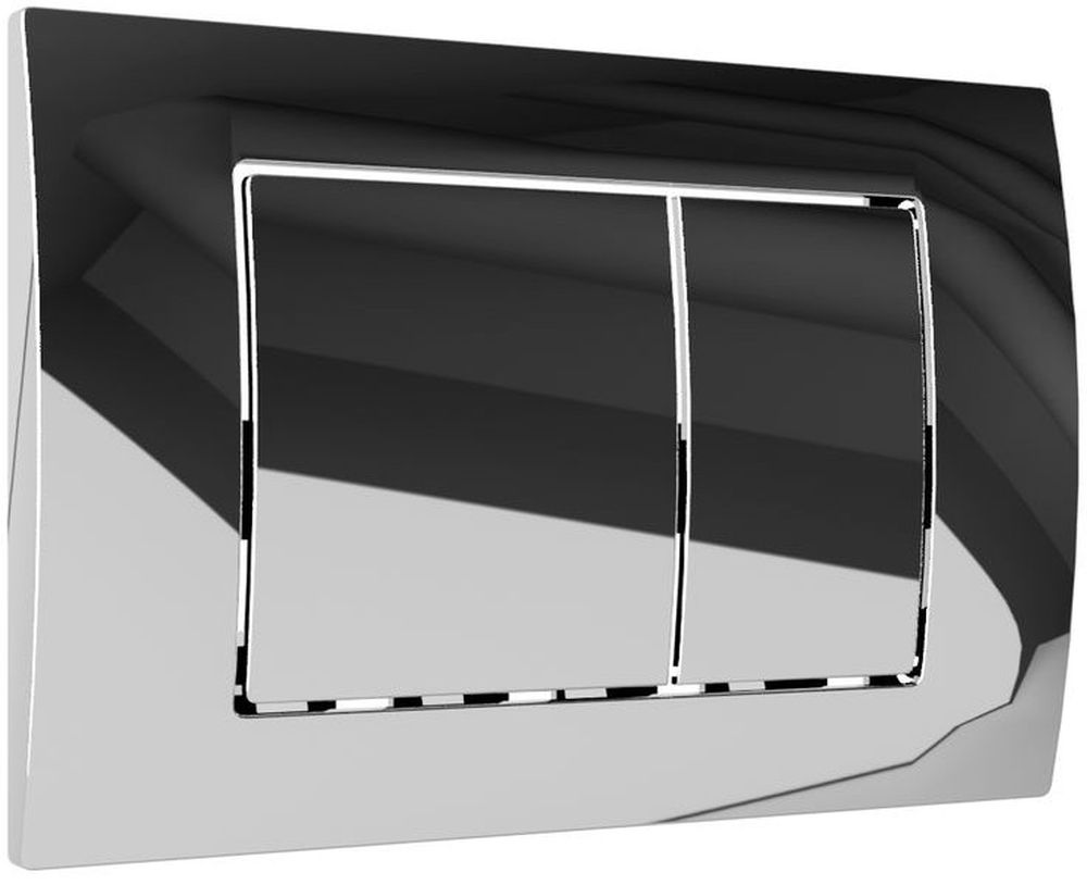 LaVita Lav 200 przycisk spłukujący do WC chrom błyszczący