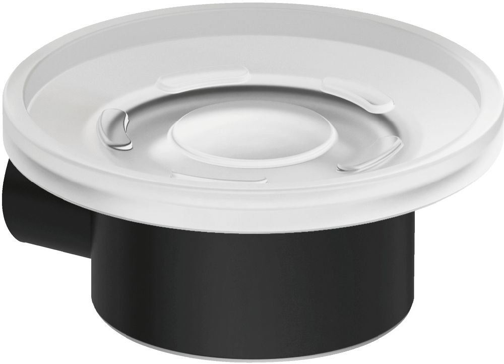 Kludi Vela R mydelniczka ścienna czarna 5898539