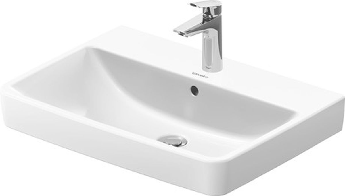 Duravit No. 1 umywalka 65x46 cm prostokątna meblowa biała 23756500002