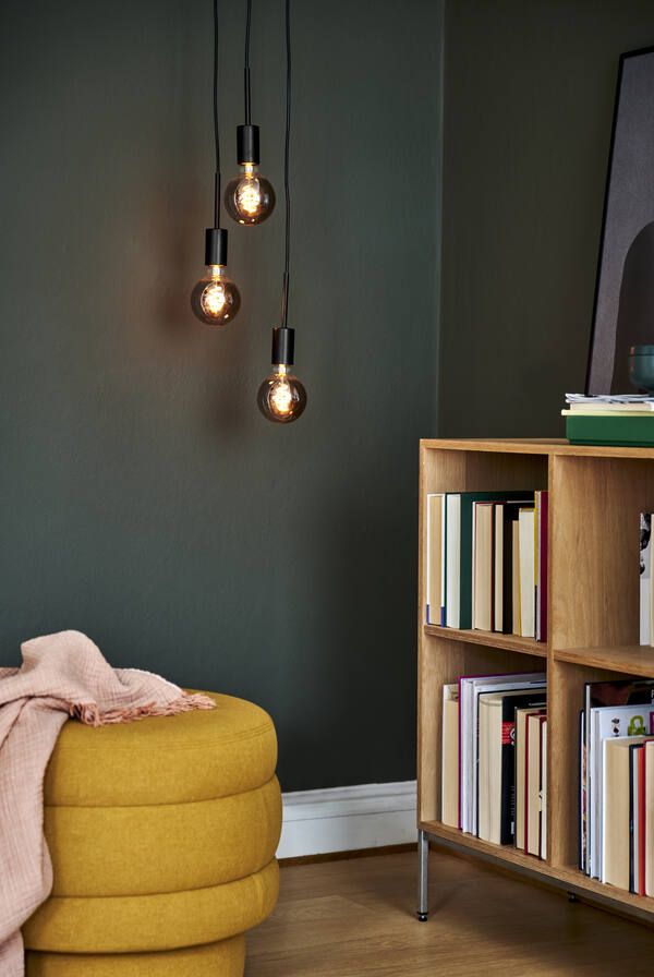 Nordlux Paco lampa wisząca 3x40 W czarna 2112063003