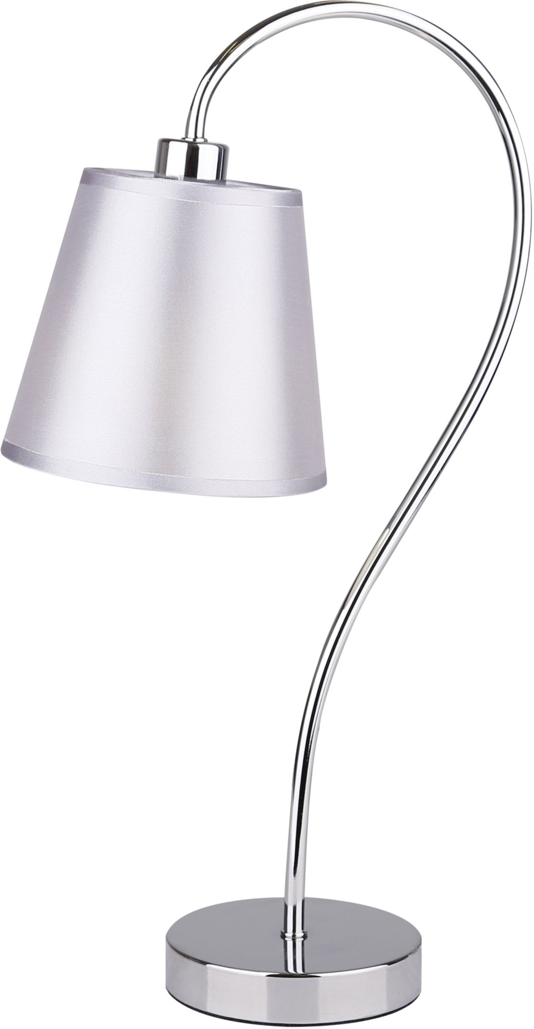 Candellux Luk lampa stołowa 1x40W chrom/szary 41-70760