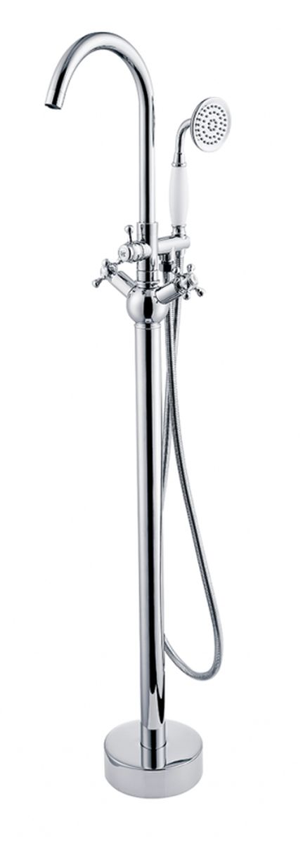 Besco Retro I bateria wannowo-prysznicowa wolnostojąca chrom BW-RI-CH