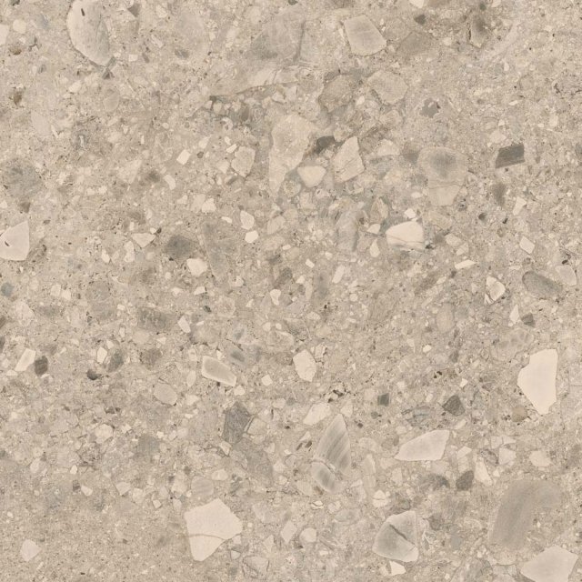 Gres szkliwiony TERRAZZO STONE mocca mat 59,8x59,8 gat. II