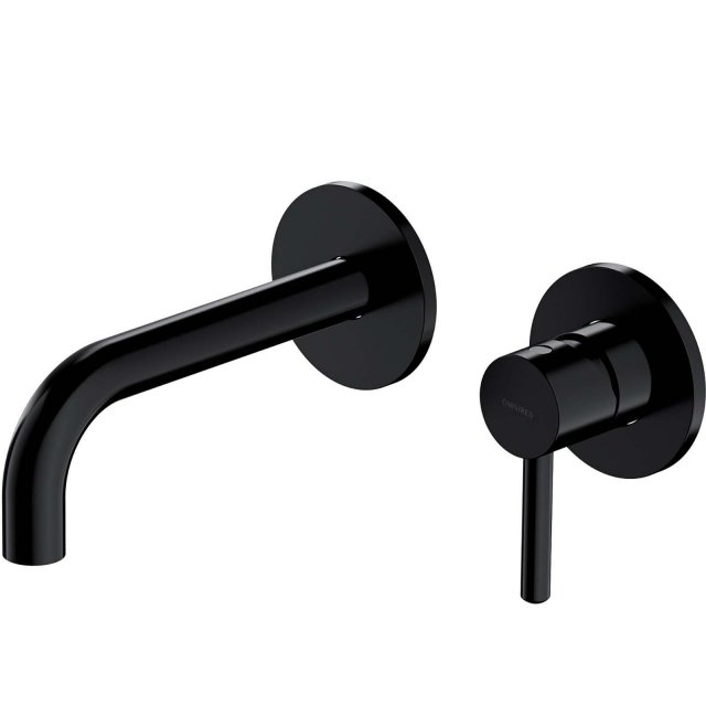 OMNIRES Element natynkowy baterii umywalkowej Y podtynkowej czarny pó