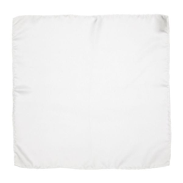 POSZETKA Z JEDWABIU BIAŁA