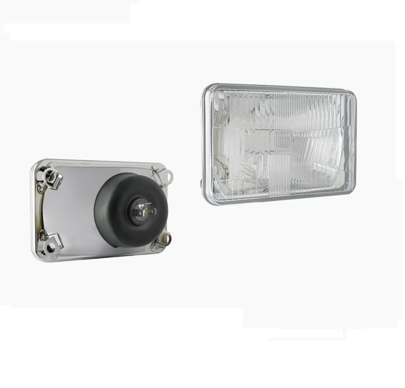 Reflektor typu H4 rozstaw uchwytów 143x72xfi10 RE.27073 Wesem