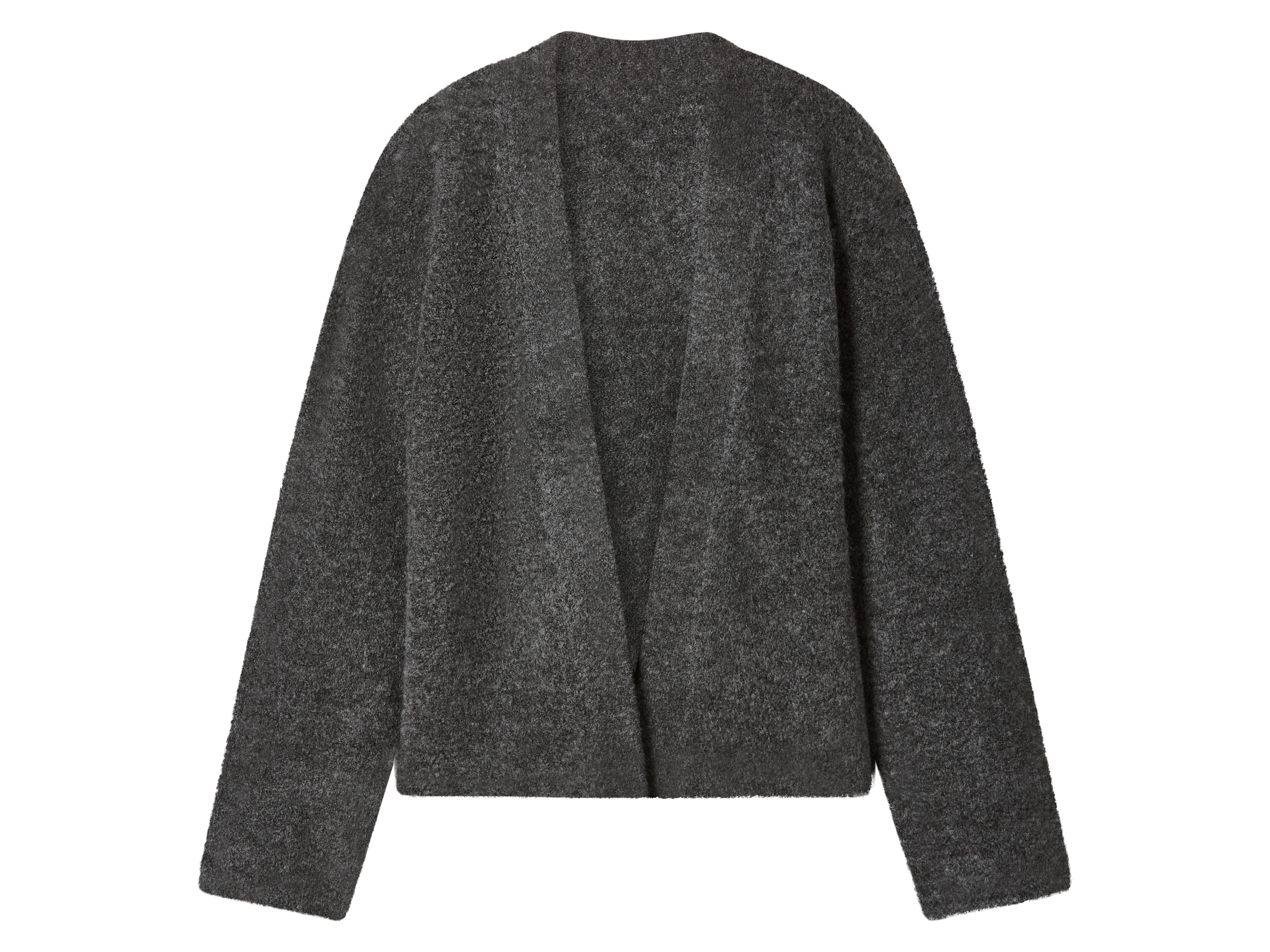 esmara Kardigan damski bouclé Szary, XS 32/34