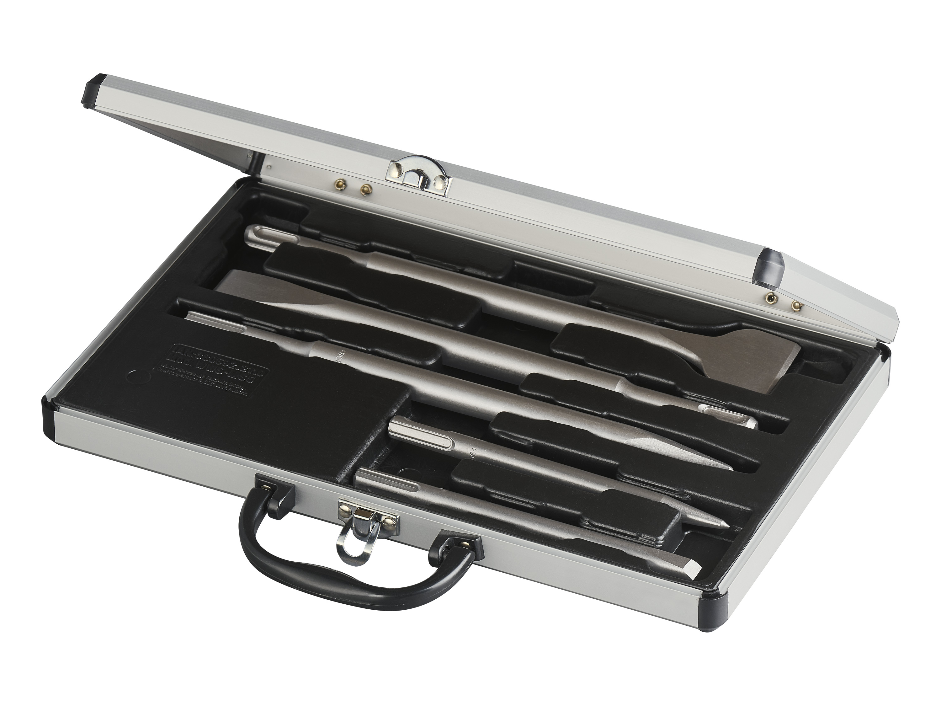 Parkside Zestaw wierteł udarowych / dłut / wierteł spiralnych Zestaw dłut, 5 szt.