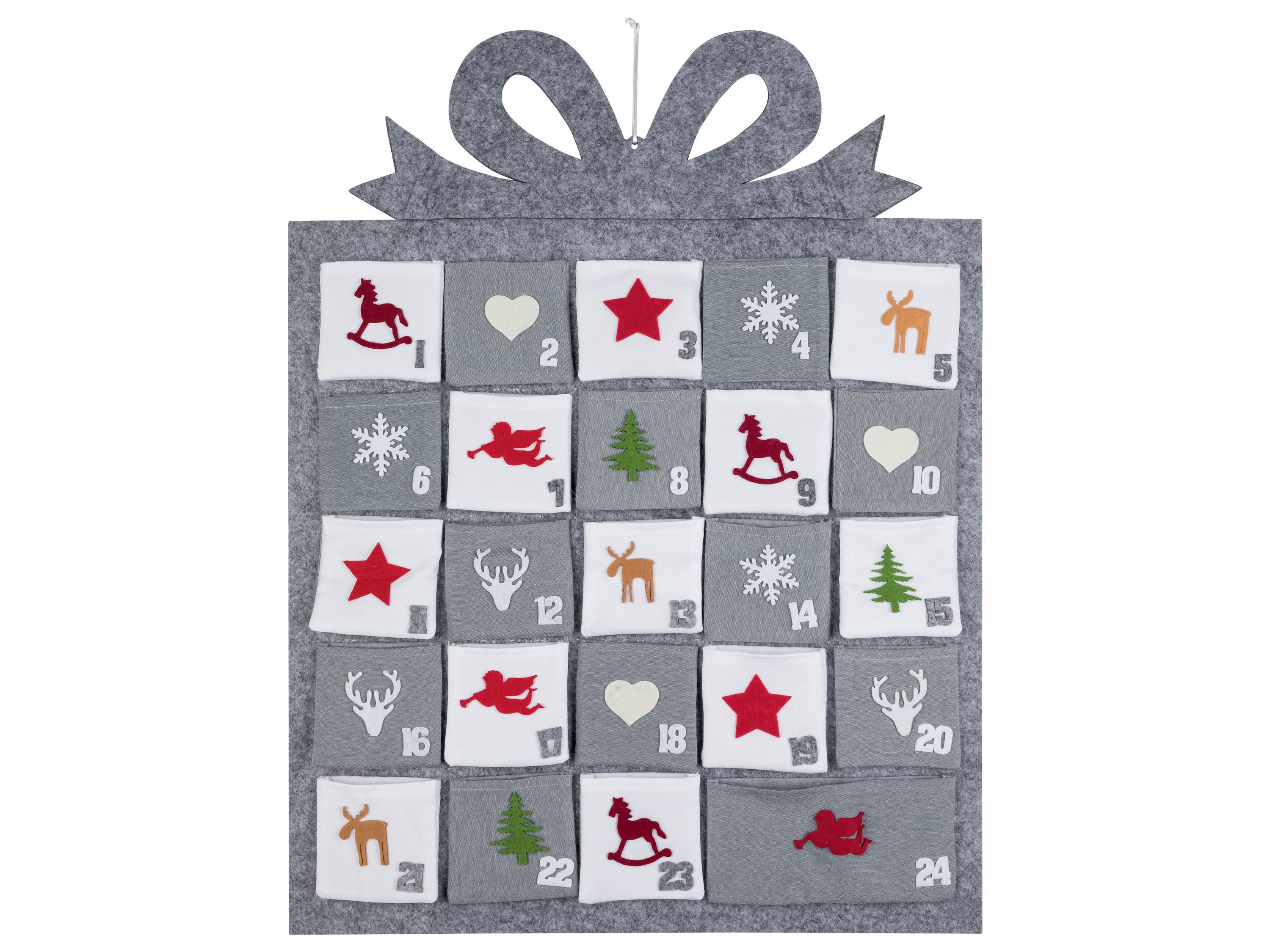 Livarno home Kalendarz adwentowy do samodzielnego wypełniania Prezent