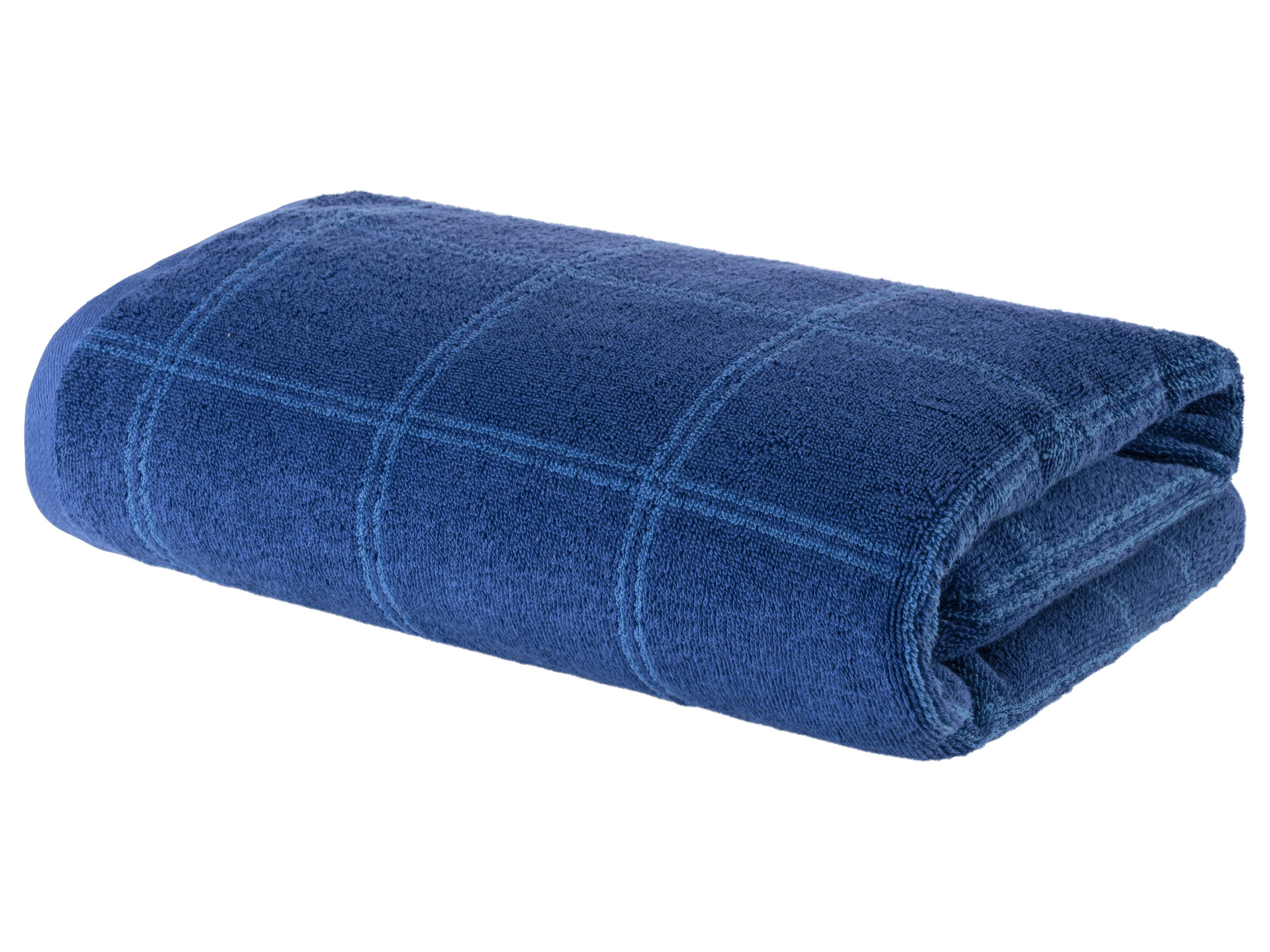 Livarno home Ręcznik kąpielowy frotte, 70 x 140 cm Niebieski